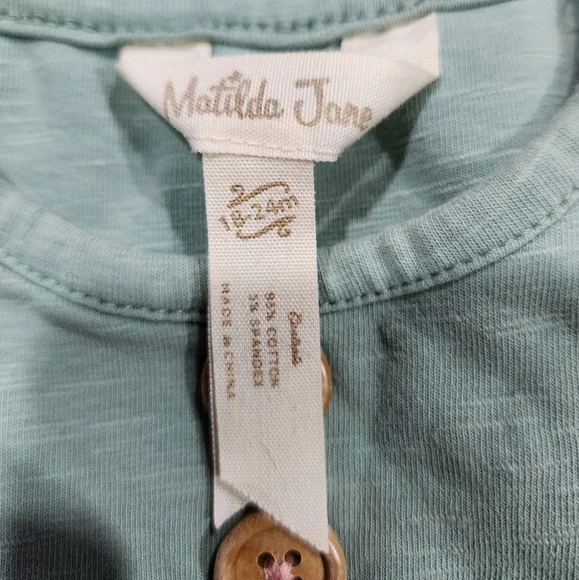 Matilda Jane Pink and Cream Floral Dress with Bloomers - Picture 4 of 4